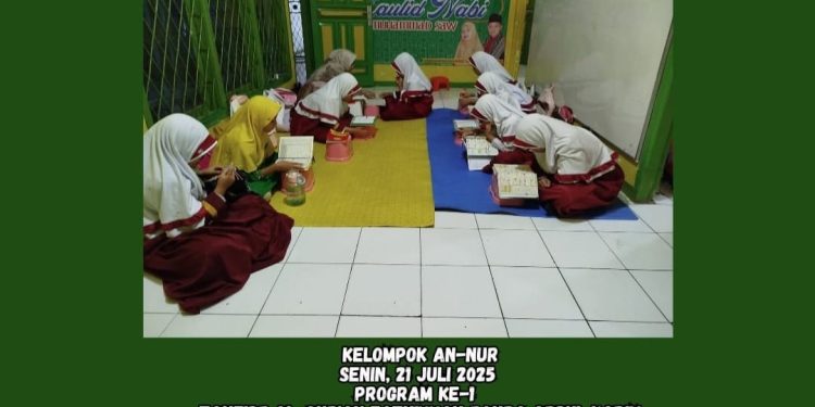 Semangat Kelompok An-Nur Tahfidz Quran Fathiyyah Zahra dalam Belajar
