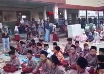 Rutin Dhuha Berjamaah di MI Baitussalam, Kepala MI: Pembiasaan dan Mendidik