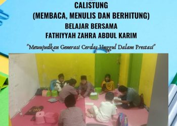 Calistung Andalan di Tahfidz Fathiyyah Zahra, Antusias Diikuti Siswa
