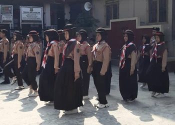 Jelang Lomba Tingkat Nasional, Pramuka MI Baitussalam Pertajam Latihan