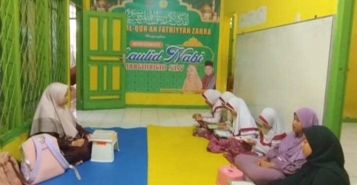 Keceriaan Kelompok An-Nur Santri Tahfidz Al-Quran Fathiyyah Zahra