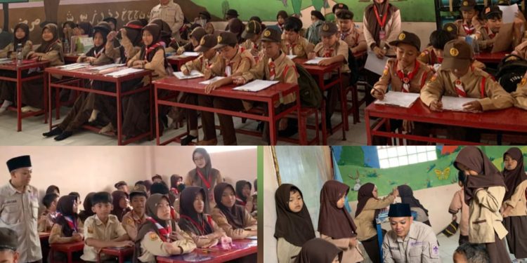 Kepala Sekolah dan Guru MI Baitussalam Monitoring Sumatif 2025