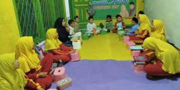 Keceriaan Kelomok An-Nur di Tahfid Al-Quran Fathiyyah Zahra