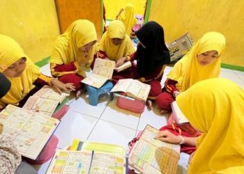 Imut-imut Manis Kelompok An-Nisa Santri Tahfidz Al-Quran Fathiyyah Zahra