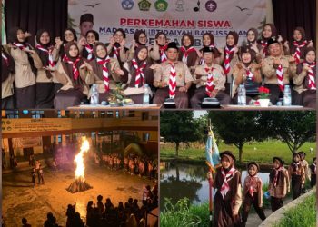 Gerakan Pramuka MI Baitussalam Cibolang Girang Cisaat Gelar Persari