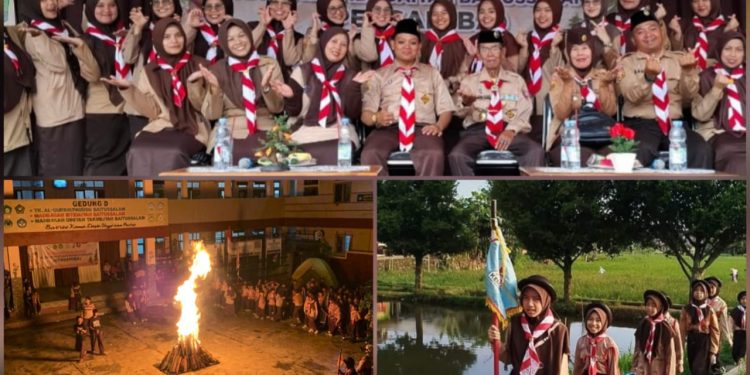 Gerakan Pramuka MI Baitussalam Cibolang Girang Cisaat Gelar Persari