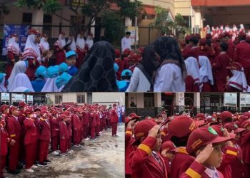 Upacara Hari Pahlawan di MI Baitussalam Berlangsung Khidmat