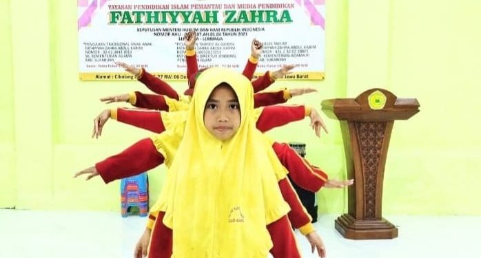 Santri Tahfidz Perdalam Latihan Tari Jelang Haflah Akhirussanah ke-4