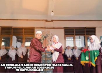 MI Baitussalam Gelar Pembukaan PAS Ganjil Tahun Pelajaran 2025-2026