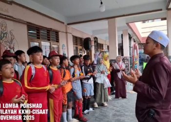 Kepala MI Baitussalam Lepas Atlet Sekolah Menuju Lomba Posmad Tingkat KKM Cisaat