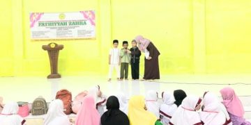 Keseruan Uji Petik Hafalan ‘Lesengan’ Siswa Tahfidz Jelang Haflah Akhirussanah Ke-4