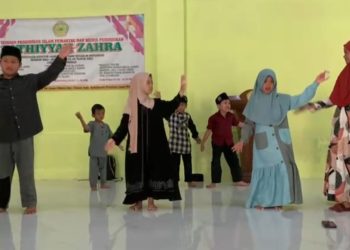 Tarian Anak-anak Santri Tahfidz Siap Ramaikan Haflah Akhirussanah Ke-4