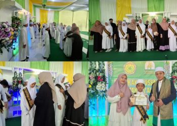Wisuda Tahfidz Al-Quran Santri Tahfidz Fathiyyah Zahra Penuh Haru