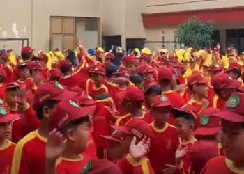 Antusiasme Siswa MI Baitussalam Ikuti Senam Sehat Rutin Pasca Libur Semester