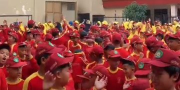 Antusiasme Siswa MI Baitussalam Ikuti Senam Sehat Rutin Pasca Libur Semester
