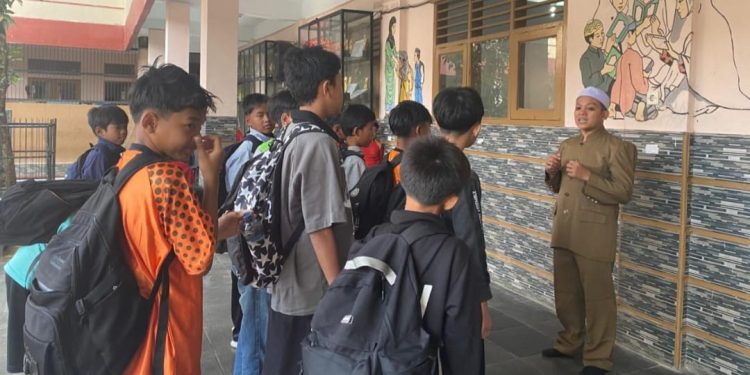 Perebutan Juara 1 Futsal Kokab Sukabumi, Tim Futsal MI Baitussalam Dilepas