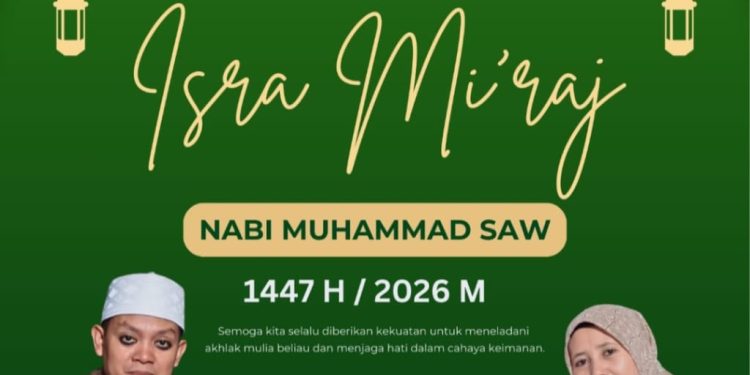 Pimpinan Tahfidz Fathiyyah Zahra Mengucapkan Selamat Memperingati Isra Mi’raj 1447 H