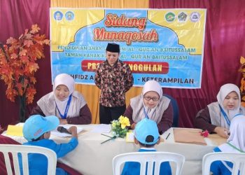 Hari Ketiga Sidang Munaqosah TKQ dan PaudQu Baitussalam