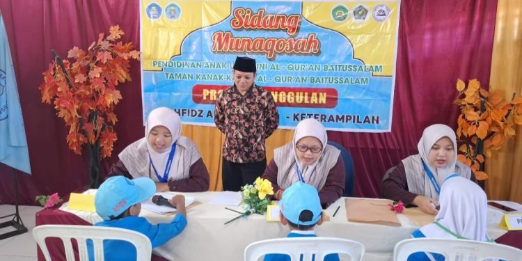 Hari Ketiga Sidang Munaqosah TKQ dan PaudQu Baitussalam