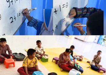 Keceriaan Siswa Calistung Fathiyyah Zahra Belajar Matematika Bersama