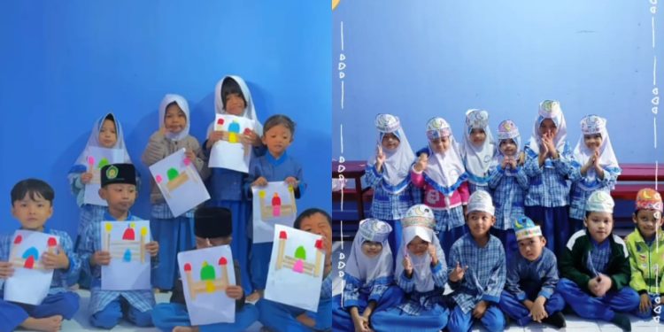 Ramadhan Ceria: Anak-anak PaudQu Baitussalam Tetap Beraktivitas