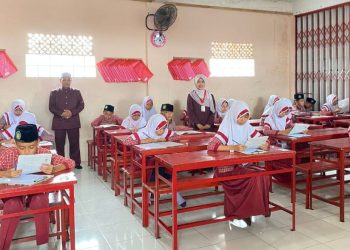 Monitoring Pelaksanaan Ujian Akhir MDT Ula Baitussalam Tahun 2026