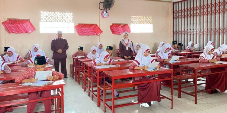 Monitoring Pelaksanaan Ujian Akhir MDT Ula Baitussalam Tahun 2026
