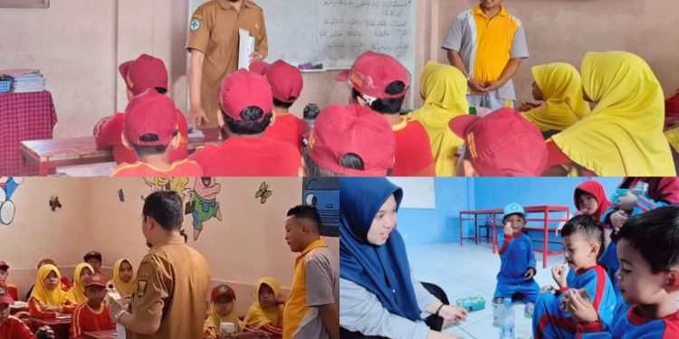 Pemeriksaan Gratis dan Pemeberian Obat Cacing untuk Siswa PaudQu dan MI Baitussalam