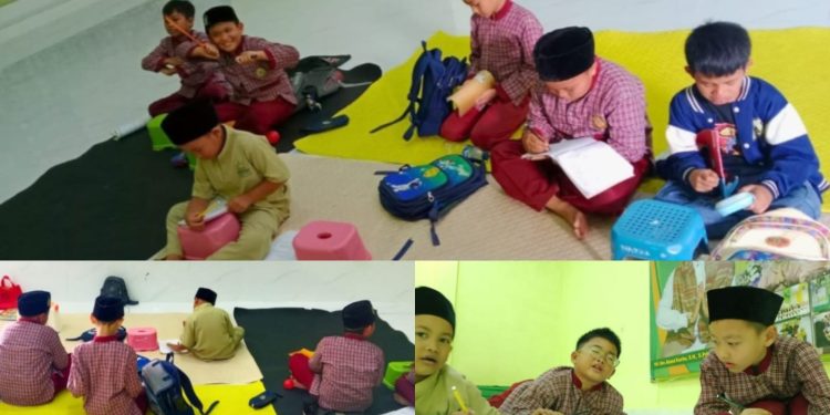 Siswa Calistung dan Matematika Antusias Mengikuti Belajar