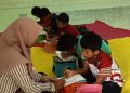 Siswa Calistung Fathiyyah Zahra Mengikuti Ulangan
