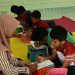 Siswa Calistung Fathiyyah Zahra Mengikuti Ulangan