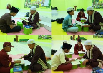 Pimpinan Tahfidz Lakukan Uji Hafalan dan Bacaan Al-Quran Siswa