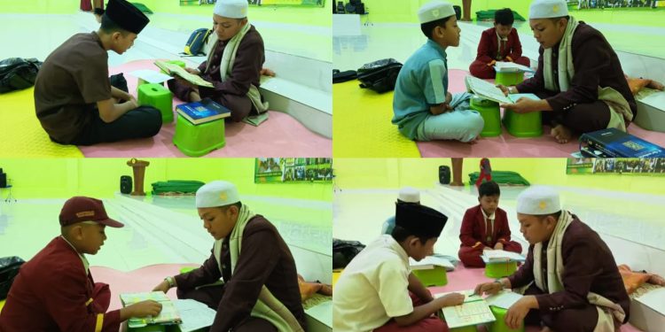Pimpinan Tahfidz Lakukan Uji Hafalan dan Bacaan Al-Quran Siswa
