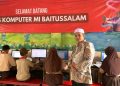 Kepala Sekolah MI Baitussalam, Monitoring “Munaqosah” Siswa