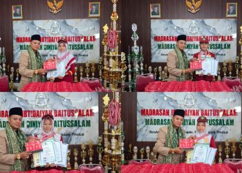 Siswa Kelas VI MI Baitussalam Lulus 100 Persen