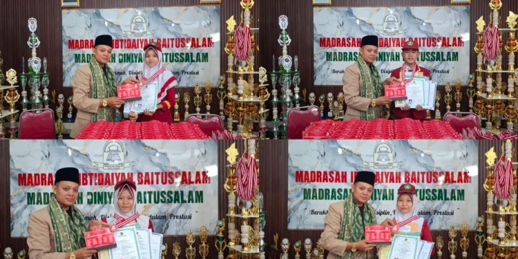 Siswa Kelas VI MI Baitussalam Lulus 100 Persen