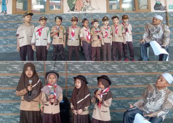 Jelang Kenaikan Kelas, Siswa TKQ dan MI Baitussalam Uji Hafalan Lesengan