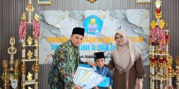 PAUDQu Baitussalam Cisaat Gelar Pembagian Ijazah dan SKHU