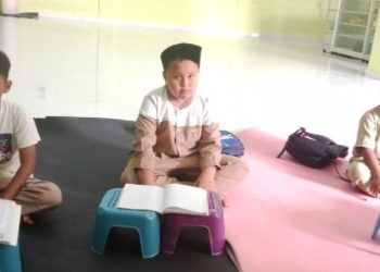 Siswa Calistung Fathiyyah Zahra Tetap Giat Dalam Belajar