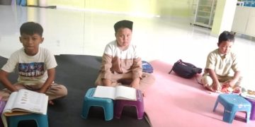 Siswa Calistung Fathiyyah Zahra Tetap Giat Dalam Belajar