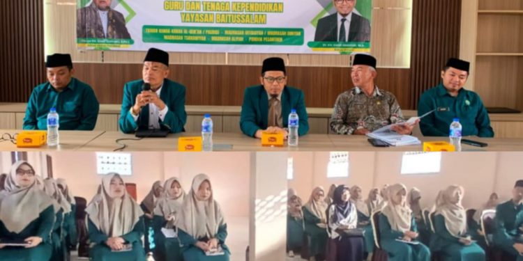 Yanba Cisaat Gelar Pembinaan GTK Sekaligus Bimtek Kurikulum Berbasis Cinta