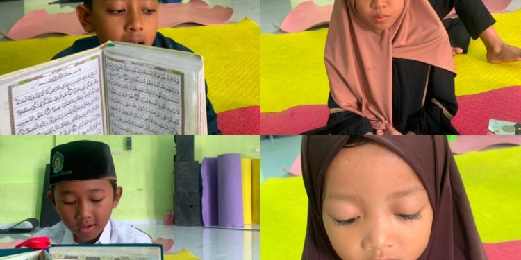 Siswa Tahfidz Fathiyyah Zahra Uji Petik Hafalan Al-Quran