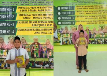Program Ke2 Tahfidz Fathiyyah Zahra Nambah Dua Santri Baru