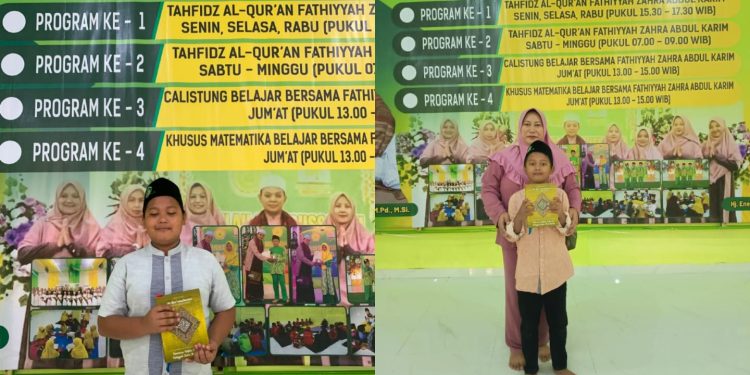 Program Ke2 Tahfidz Fathiyyah Zahra Nambah Dua Santri Baru