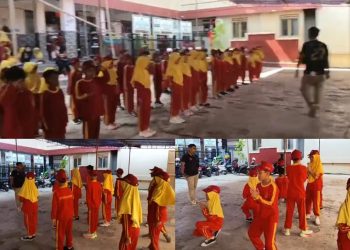 Siswa MI Baitussalam Ikuti Eskul Paskibra dengan Penuh Antusias