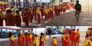 Siswa MI Baitussalam Ikuti Eskul Paskibra dengan Penuh Antusias