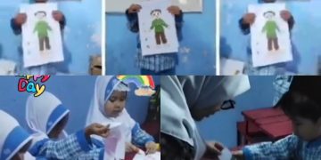 Anak-anak PaudQu Baitussalam Beraktivitas Semakin Percaya Diri