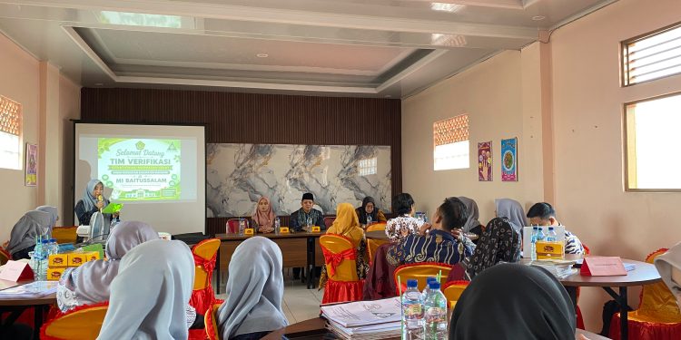 Verifikasi Stratifikasi Sekolah Sehat MI Baitussalam di Gelar