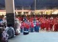 Gebyar Senam Sehat Bersama MI Baitussalam Cisaat