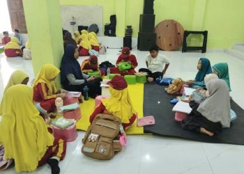 Semangat Belajar Terus Diperlihatkan Siswa Tahfidz Fathiyyah Zahra